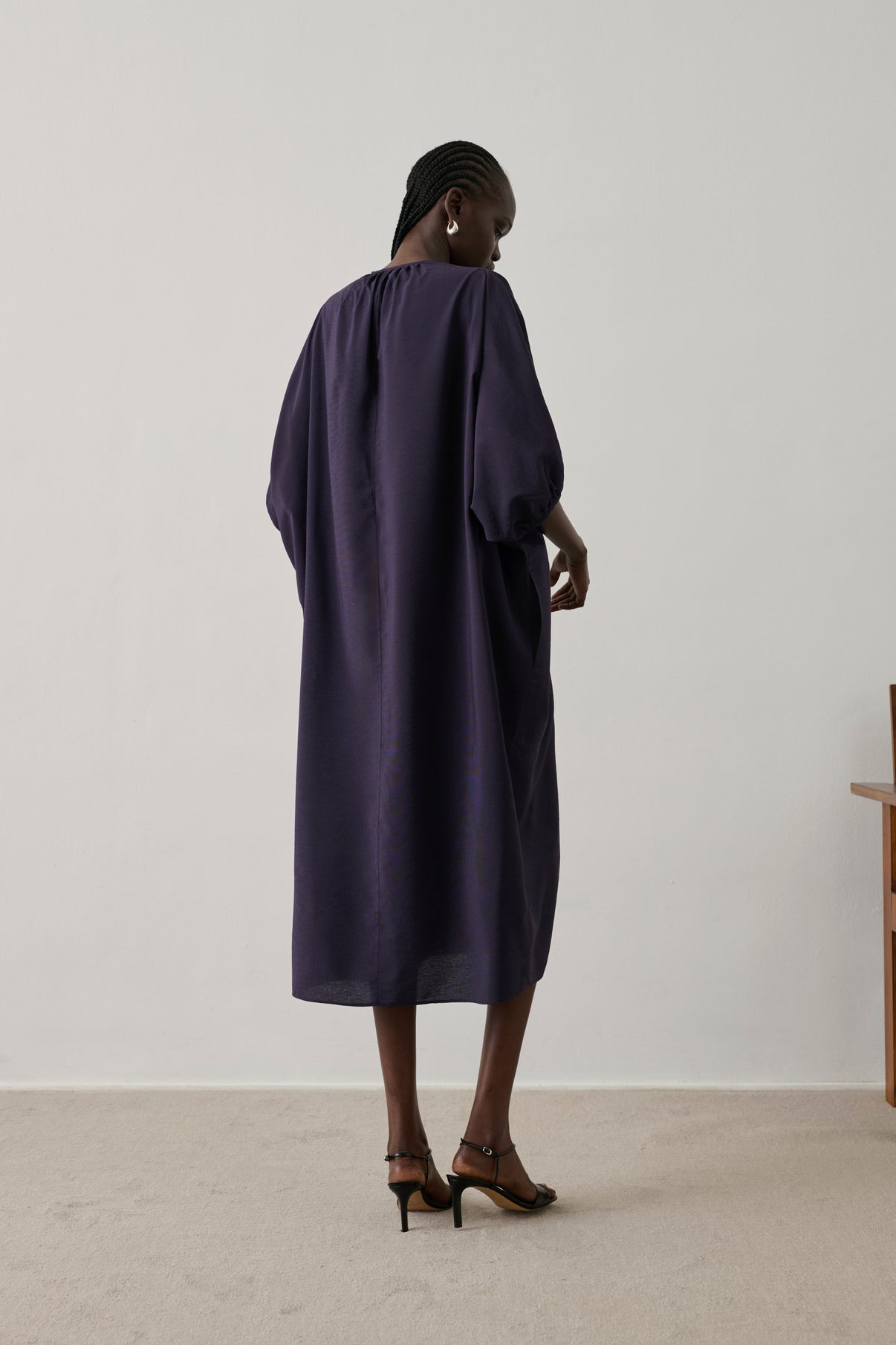 Robe Alger - Violet Foncé - Femme vue 4