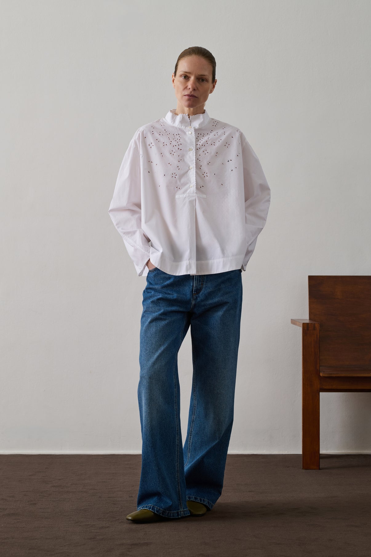 Jean Calvin - Bleu - Denim - Femme vue 5