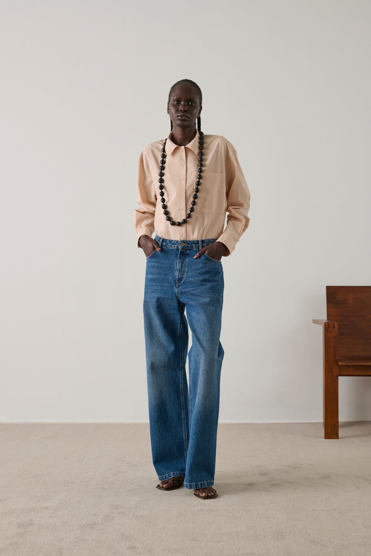 Jean Calvin - Bleu - Denim - Femme vue 5